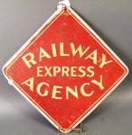 Railway Express Agency Sign