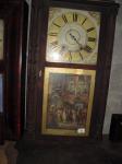 Early American Mahogany Shelf Clock
