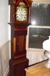 Scottish Oak & Mahogany Veneer Longcase Clock