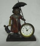 Braddley & Hubbard Clock (Girl w/Doll)