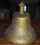 U.S.N. Brass Ship's Bell